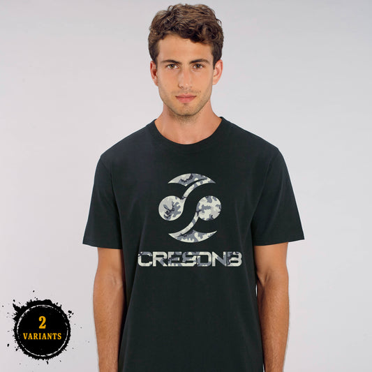 Cre8DnB Camo T-Shirt (Black)