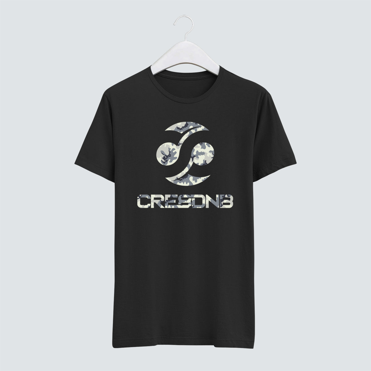 Cre8DnB Camo T-Shirt (Black)